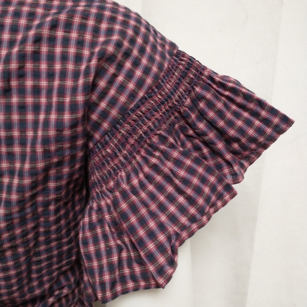 Madewell Checkered Crop Top - Picture 11 of 11